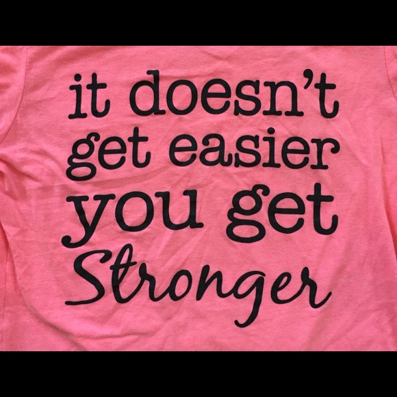 Bright pink workout T-shirt fitted Large - Picture 3 of 3